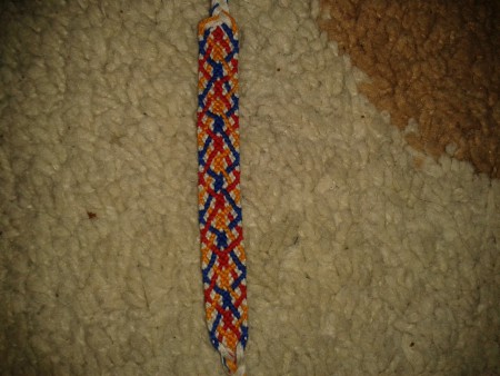 Prepletaný náramok